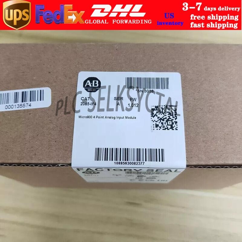 AB 2085-IF4 Micro800 4 Point Analog Input Module NEW Factoey Sealed US Free Tax