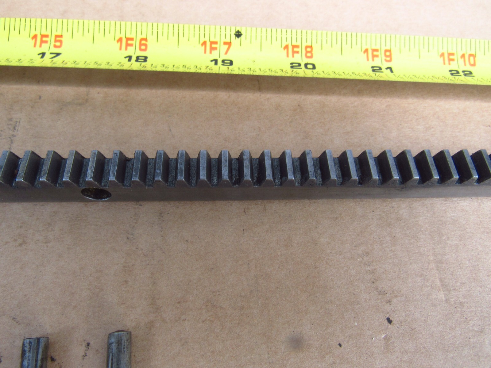 ATLAS CRAFTSMAN 10 12” LATHE RACK FOR 42” BED 30-1/2” LONG WITH SCREWS PINS