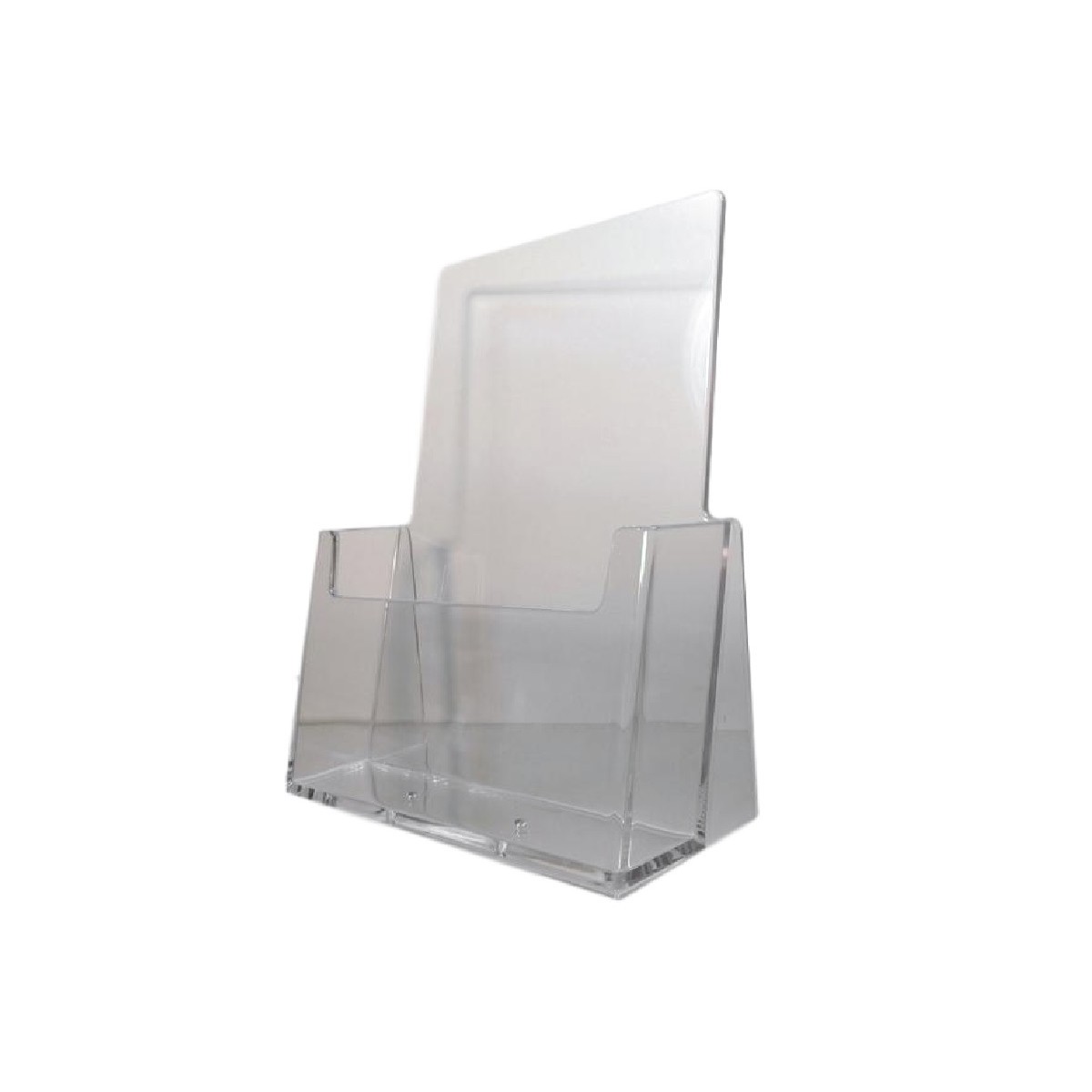 Clear Acrylic 6″ x 9″ Countertop Bi-Fold Brochure Holder