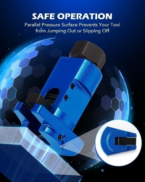 Universal Suspension Strut Spreader Tool with 3/8 Drive Socket, 16 mm External H