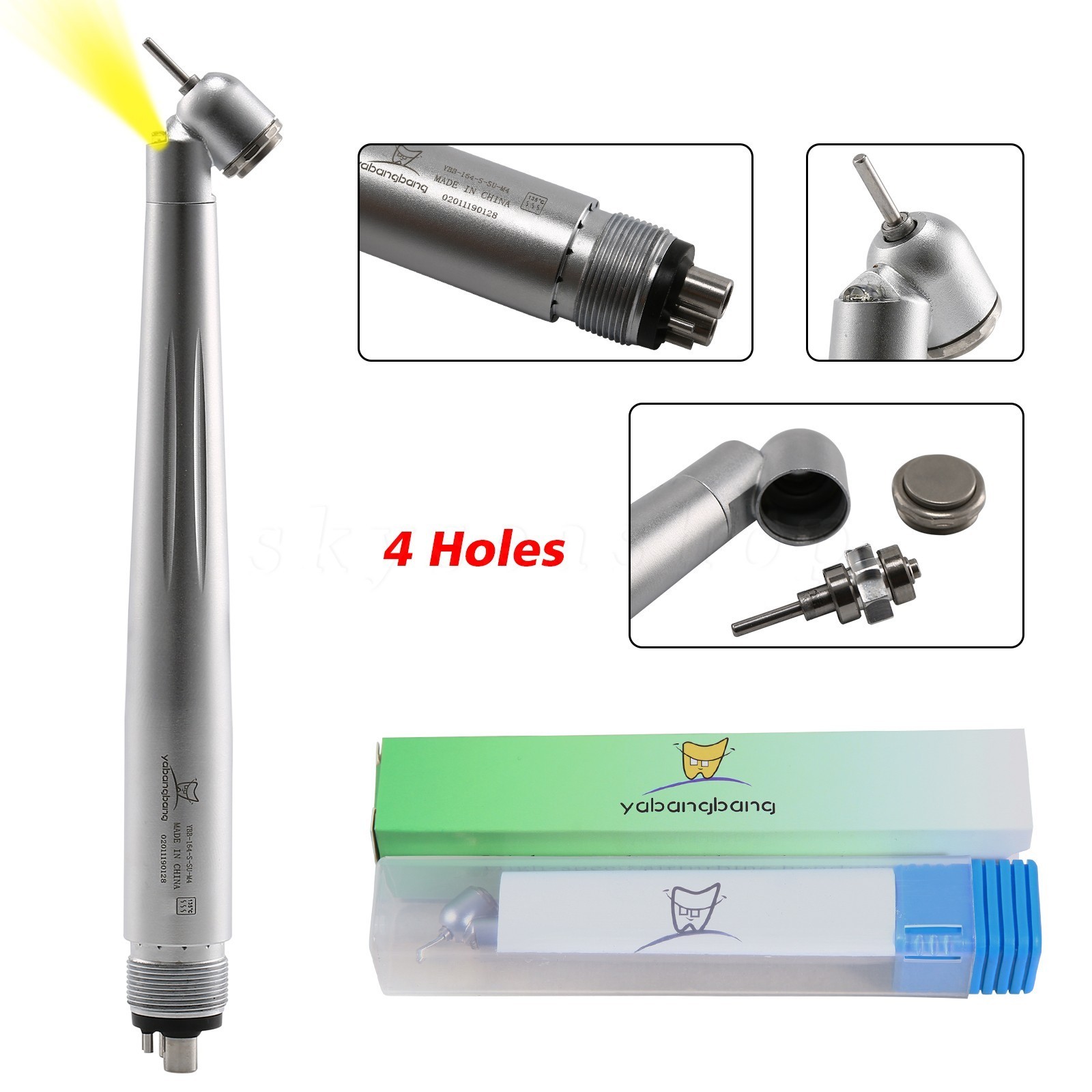 Yabangbang Dental 45° (LED) High Speed Handpiece/1:4.2 Increasing Contra Angle