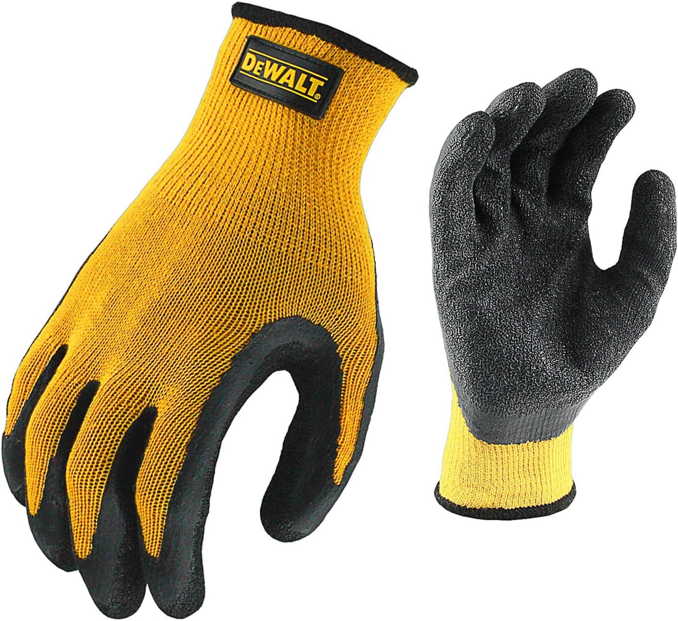 DPG70L-3PK Coated Gripper Gloves, Large, 3-Pack