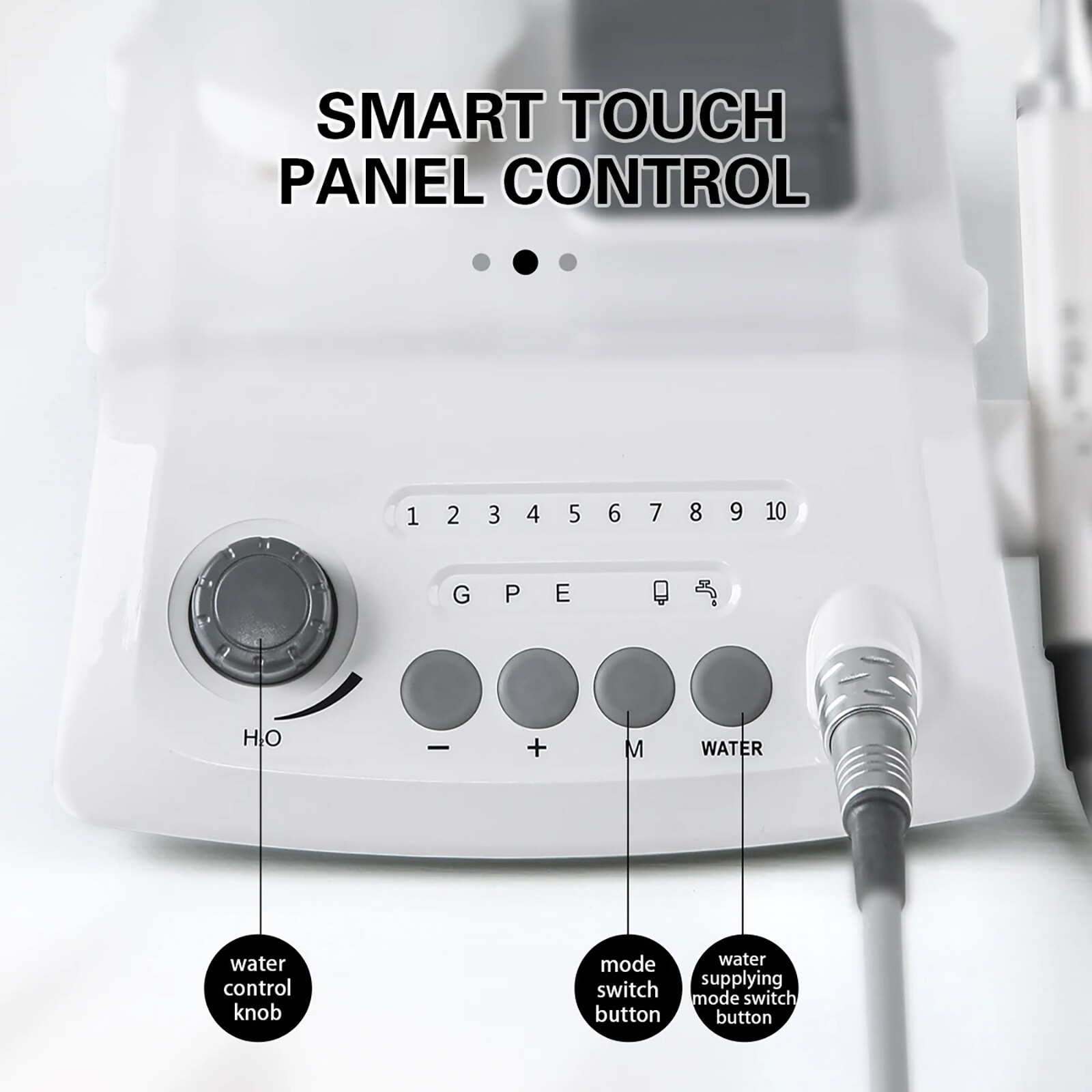 Auto Water Supply Dental Ultrasonic Piezo Scaler LED Handpiece Liquid Dosing ty