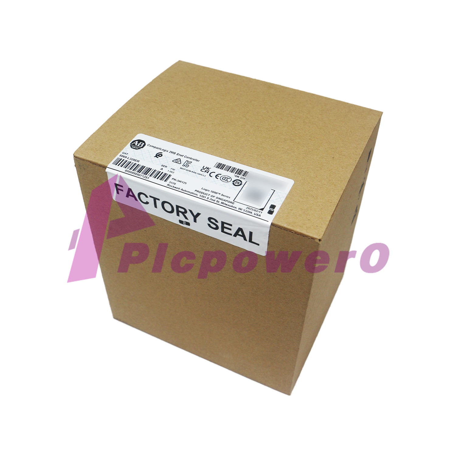 NEW Allen Bradley 5069-L320ER CompactLogix 2MB Enet Controller 5069L320ER