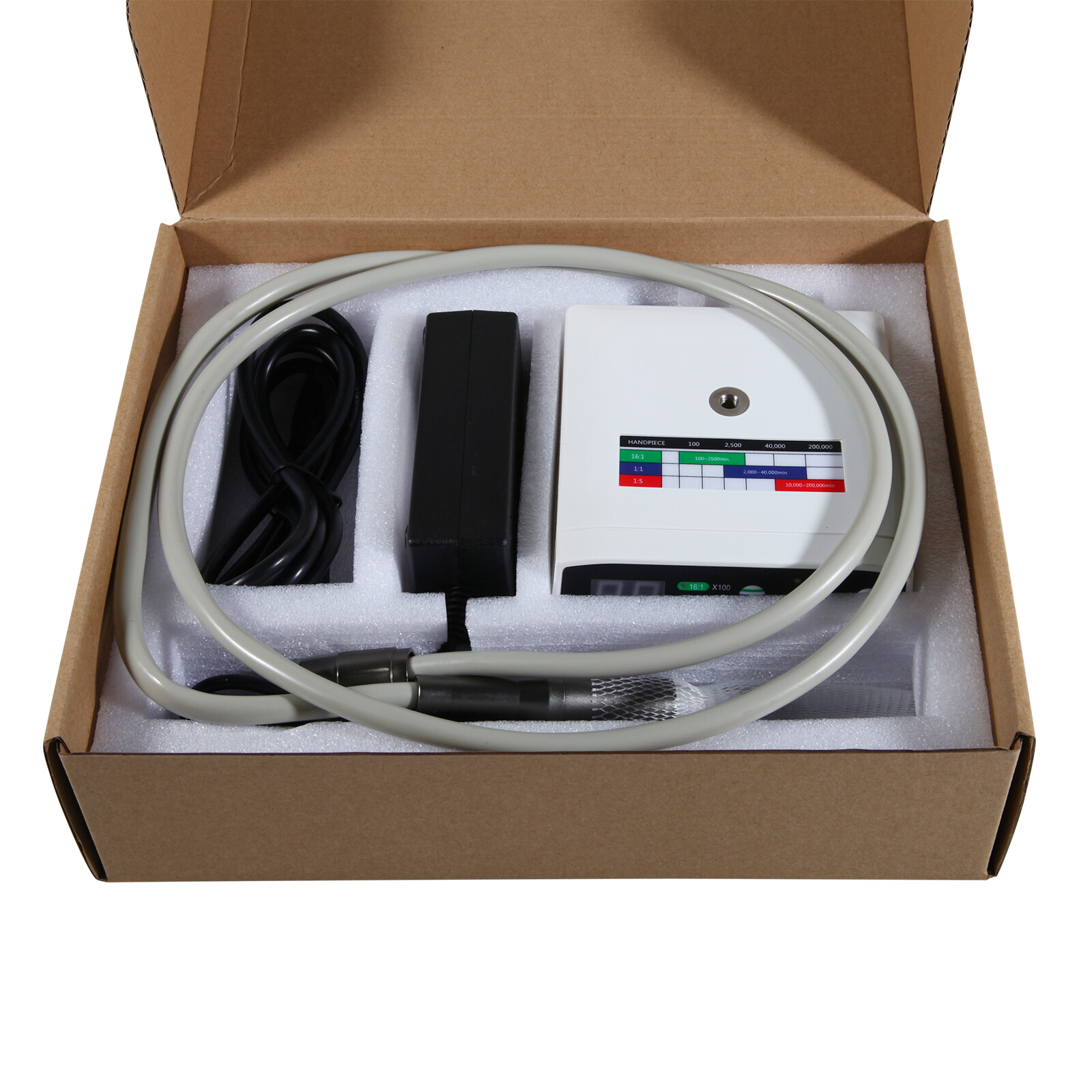 Dental Brushless LED Electric Motor Fit 1:1/16:1/1:5 Handpiece 2 H SA NSK Style