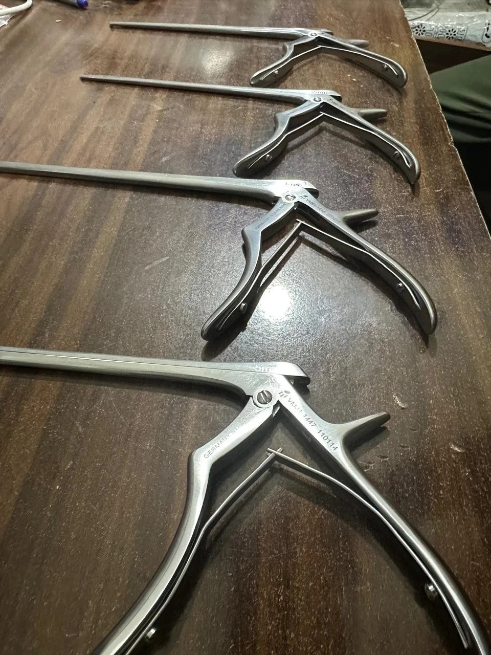 V. Mueller Kerrison Rongeur Set (2mm, 3mm, 4mm, 5mm) Spine Instruments