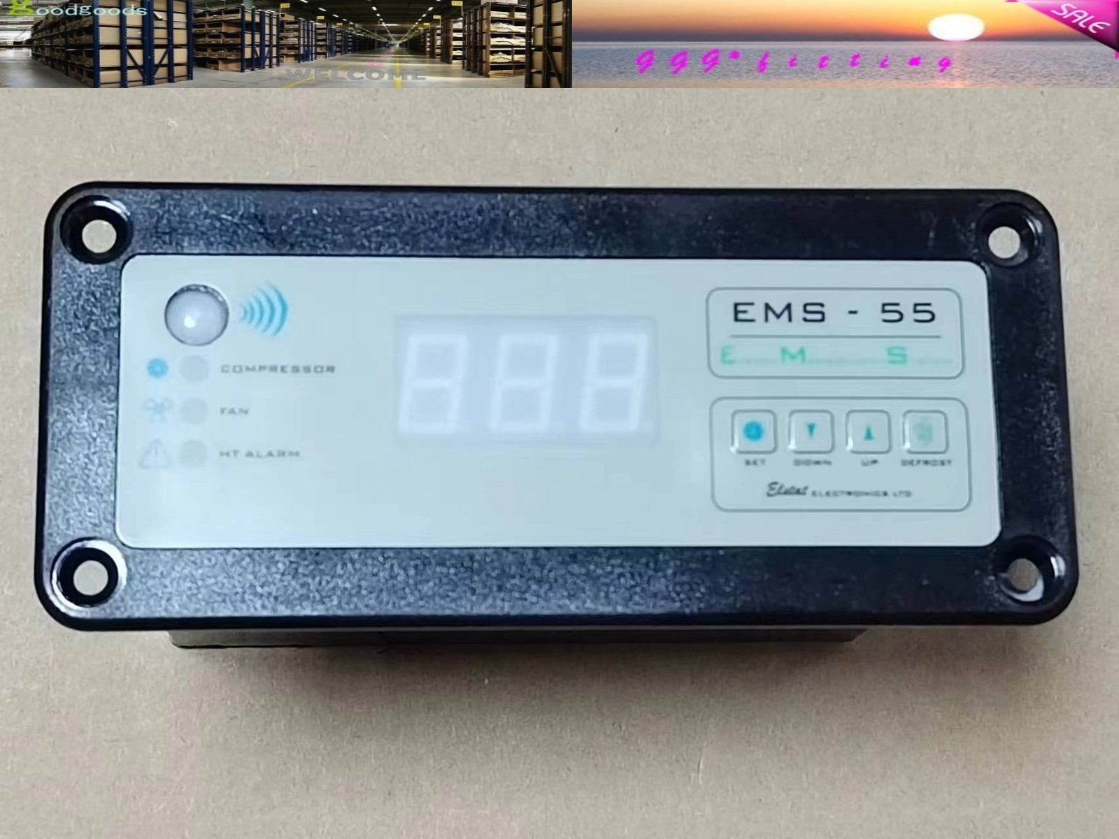 1pcs new temperature controller EMS-55 showcase refrigerator thermostat *vy