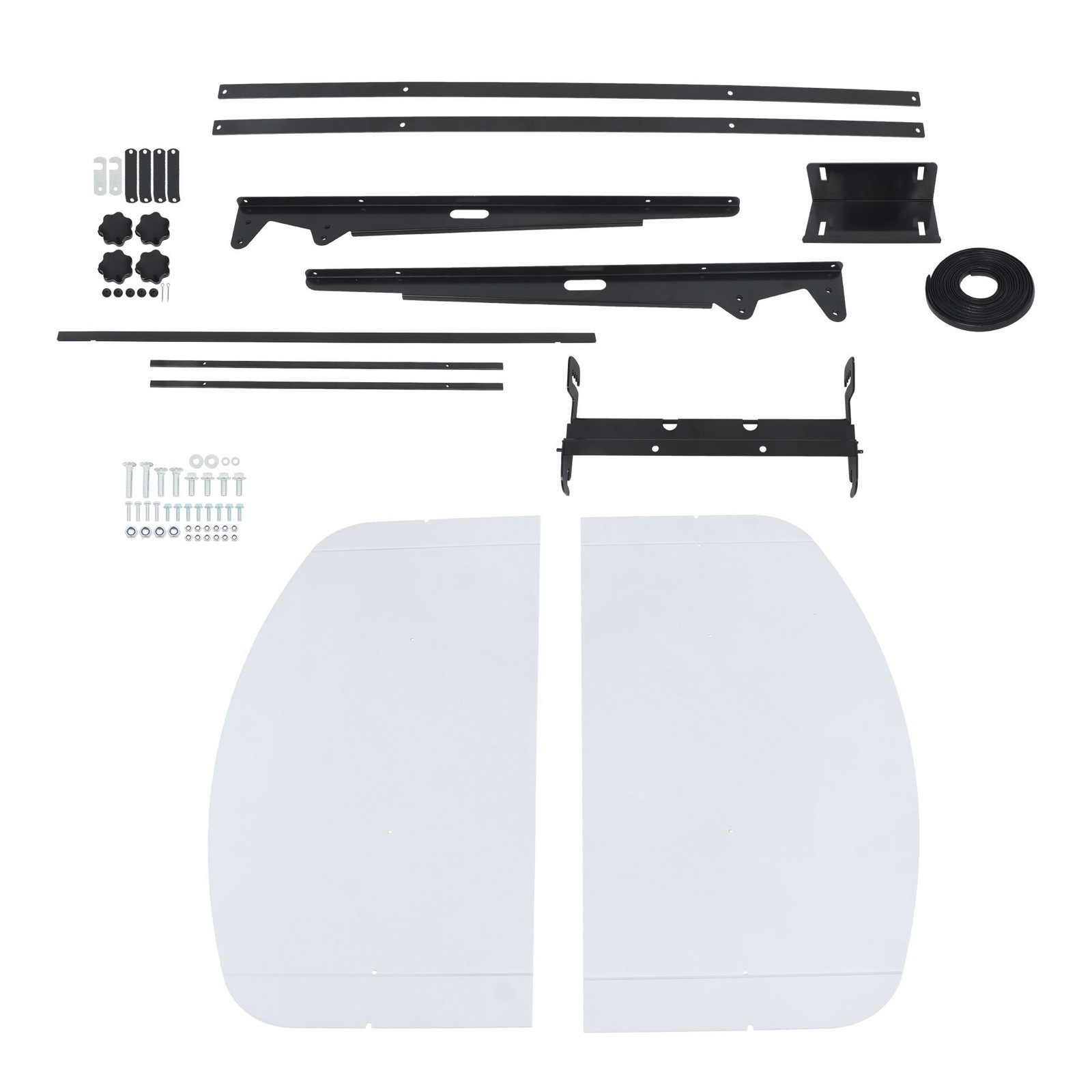 52″ X 52″ For ROPS Snow Shield White Canopy Tractor and Mowe 2″ x 2″ or 2″ x 3″