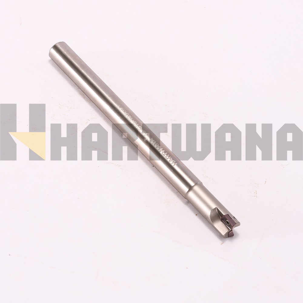 10mm Indexable End Milling 2 Flutes With Carbide Milling Insert JDMT0702