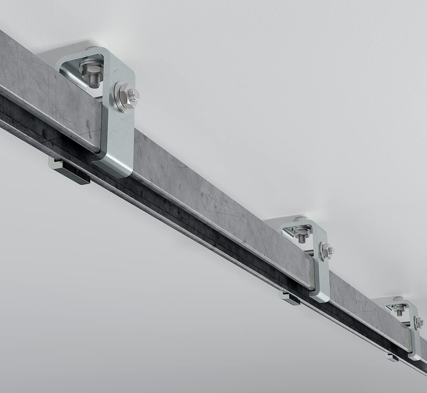 Channel Trolley Track Hanger Bracket Fits UNISTRUT HeavyDuty 15/8 In 4 PCS