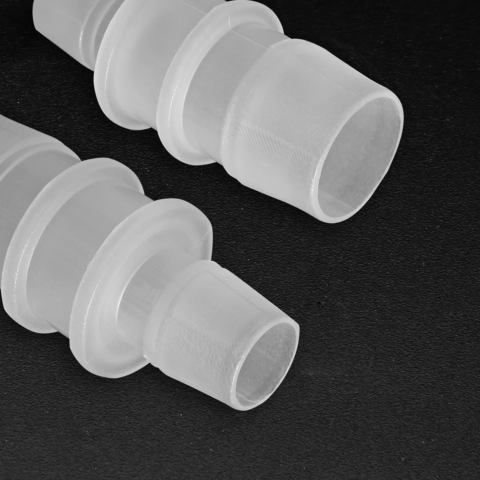 2 Pcs Plastic Hose Barb Reducer Fitting, 3/4″ to 1/2″ Hose Barb Union Adapter…