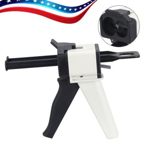 1-10pcs Dental Impression Mixing Dispensing Gun Universal Dispenser 1:1/2:1 USA