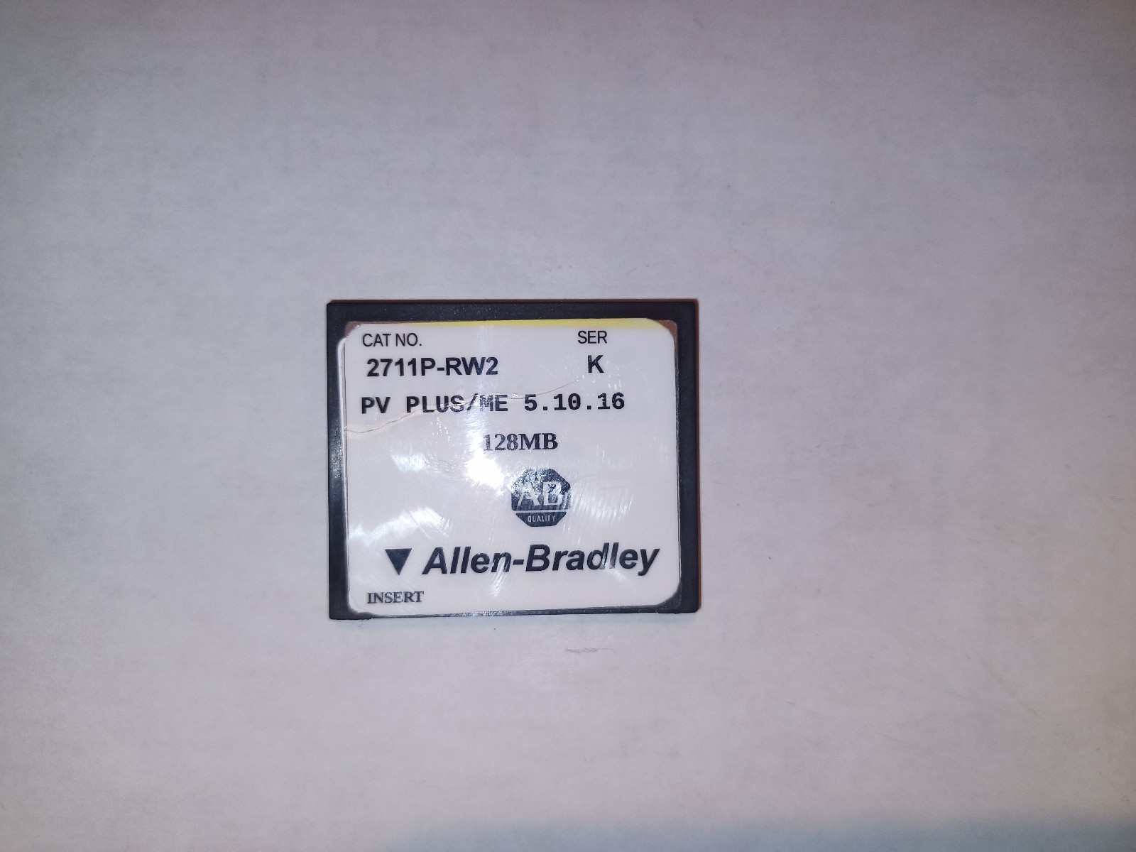 2711P-RW2 | Allen Bradley | PanelView Plus | Flash Card 128MB,