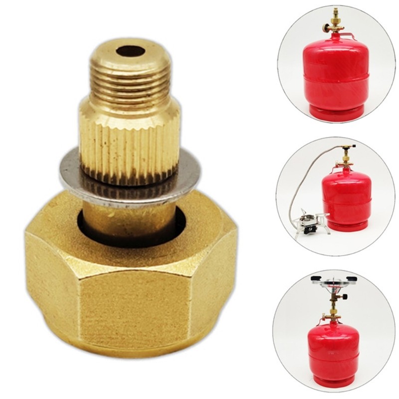 Campings Stove Converter Aluminum Alloys Tank Adapter Outdoor Stove Connectors