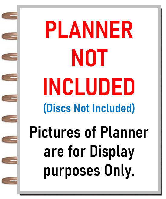 Bookshelf Love of Books Dashboard Insert for use with Classic HAPPY Planner-