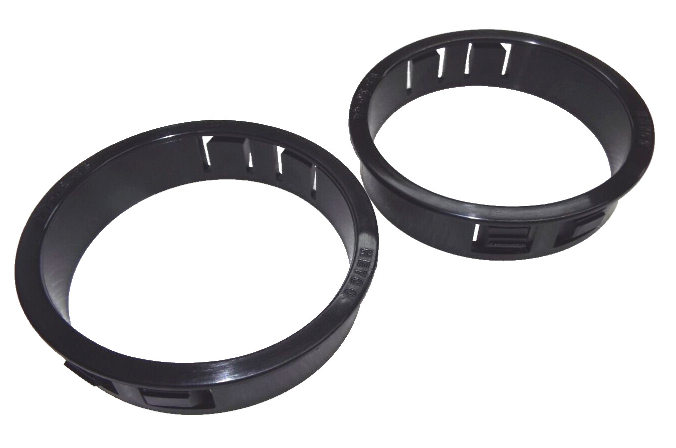 QTY2 HEYCO 2424 SB 3.000-44 SNAP BUSHING 3″ INCH BLK NYLON WIRE CABLE PROTECT