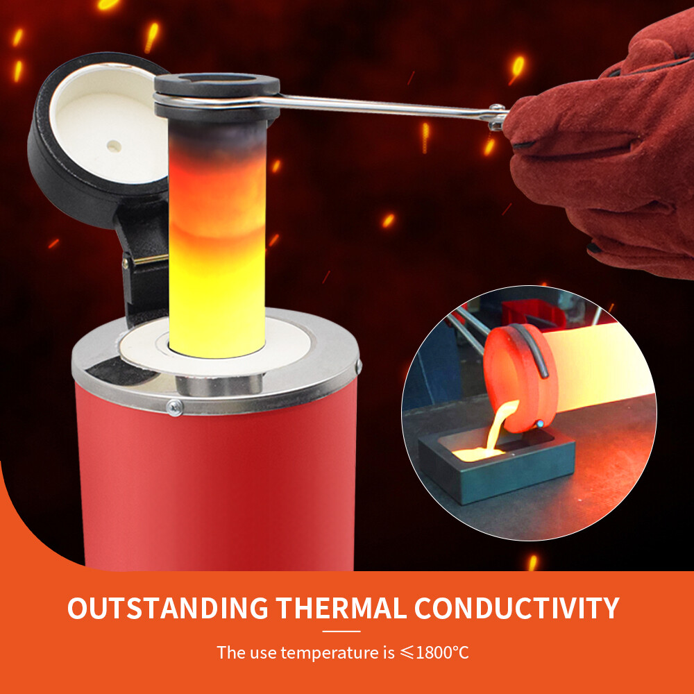 0.5/2/5KG Graphite Crucible Gold Metal Smelting Jewelry Tool for Melting Furnace