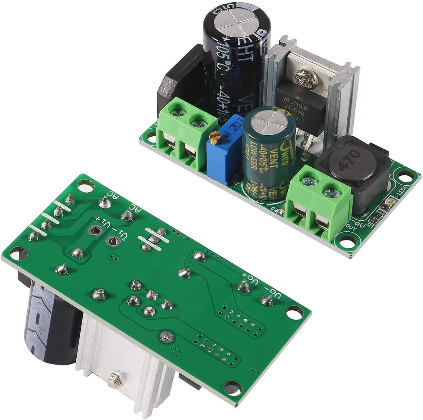 6Pcs AC/DC to DC Step down Buck Converter Voltage Regulator Power Supply
