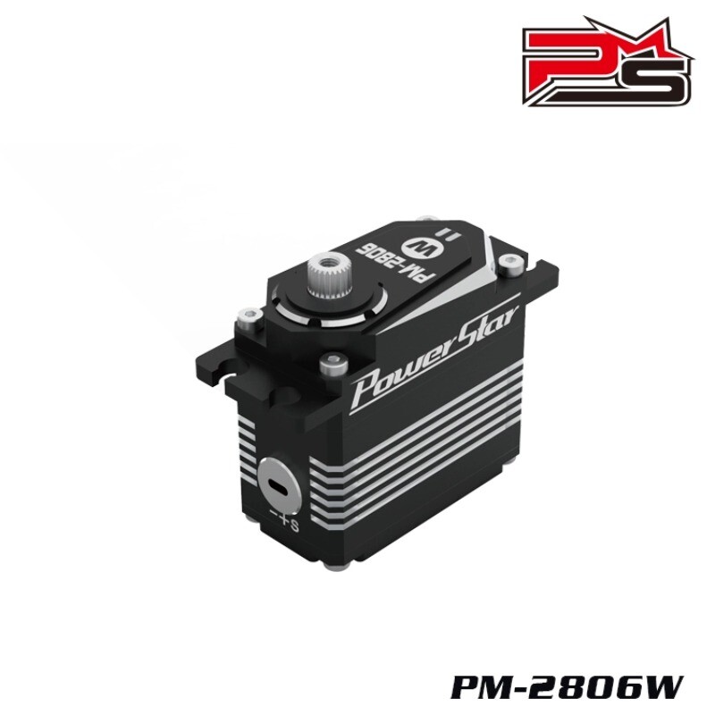 1PC NEW FIT FOR PM-2806 W all metal waterproof brushless servo 28KG