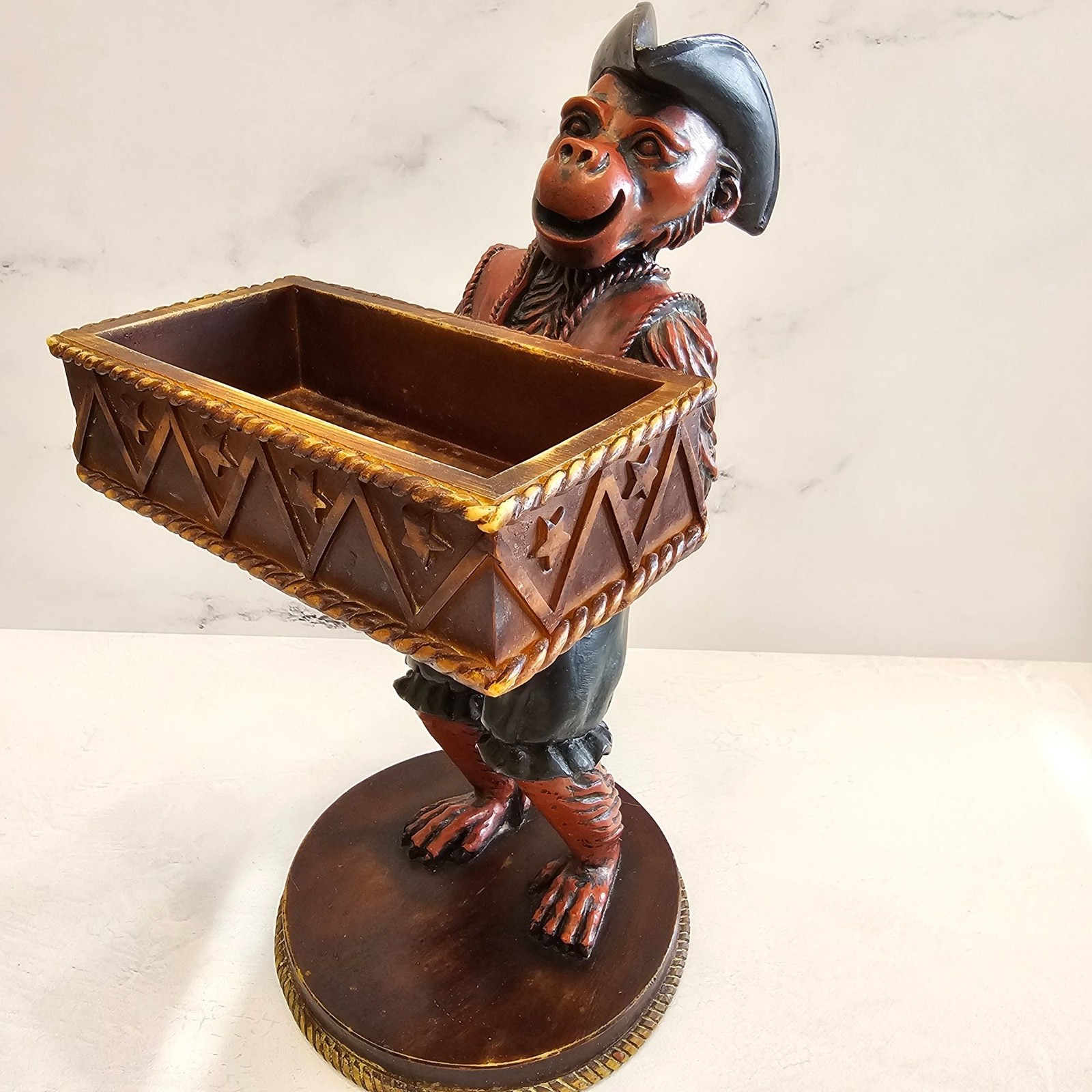 Revolutionary Monkey Business Card Holder – Table Top, Resin