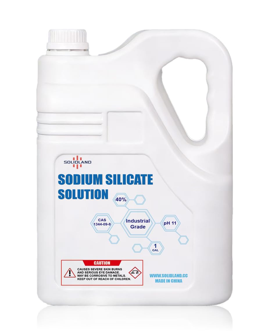 Sodium Silicate Solution (Water Glass) – 1 GAL Pail, Industrial Grade, High Puri