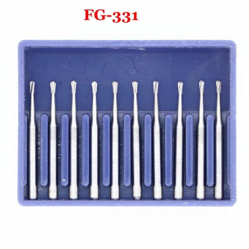 FG330/FG331 Dental Carbide Burs Pear-Shaped Type High Speed Tungsten Steel Burs