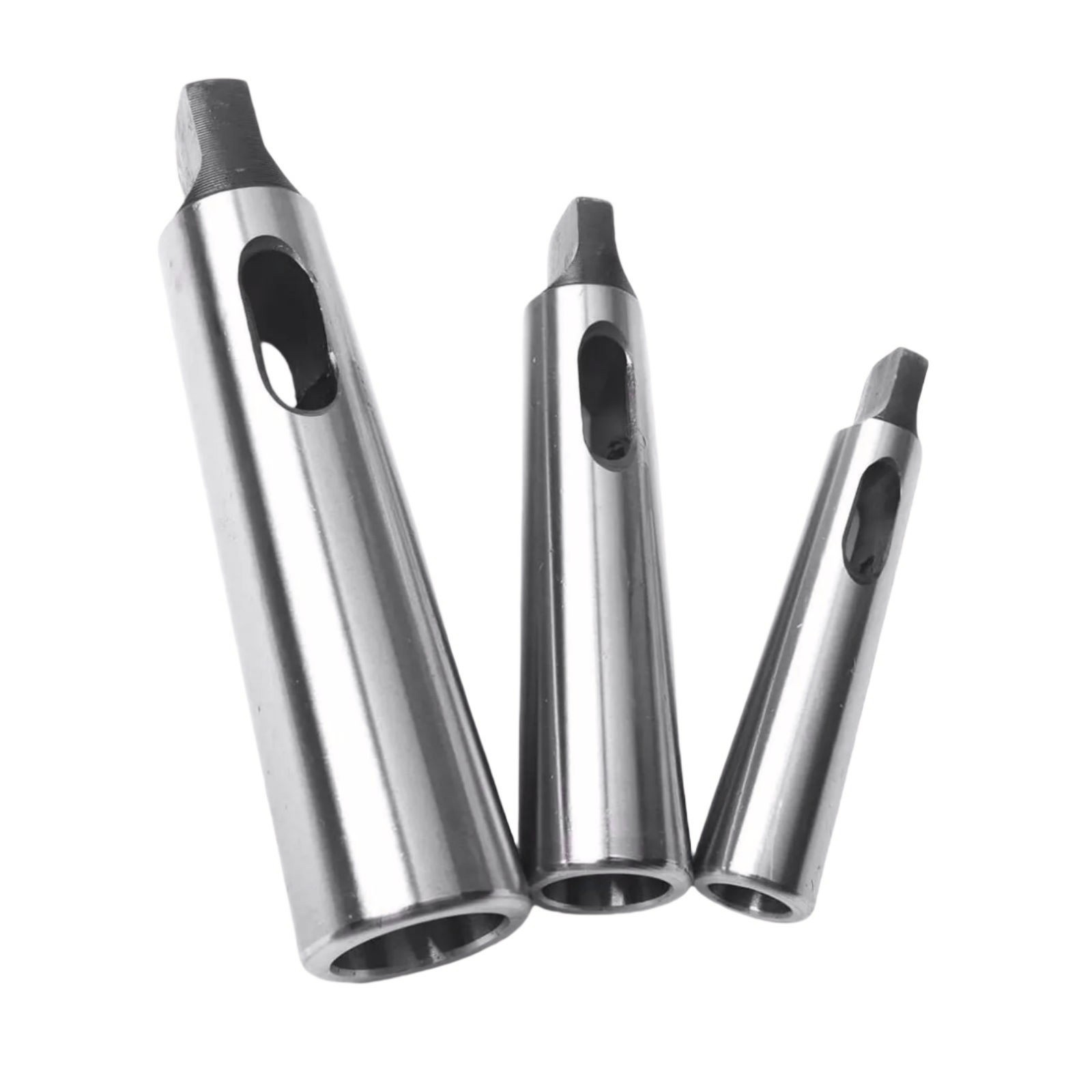 3pcs MT1 to MT2 MT2 to MT3 MT3 to MT4 New Morse Taper Adapter Fit reamers