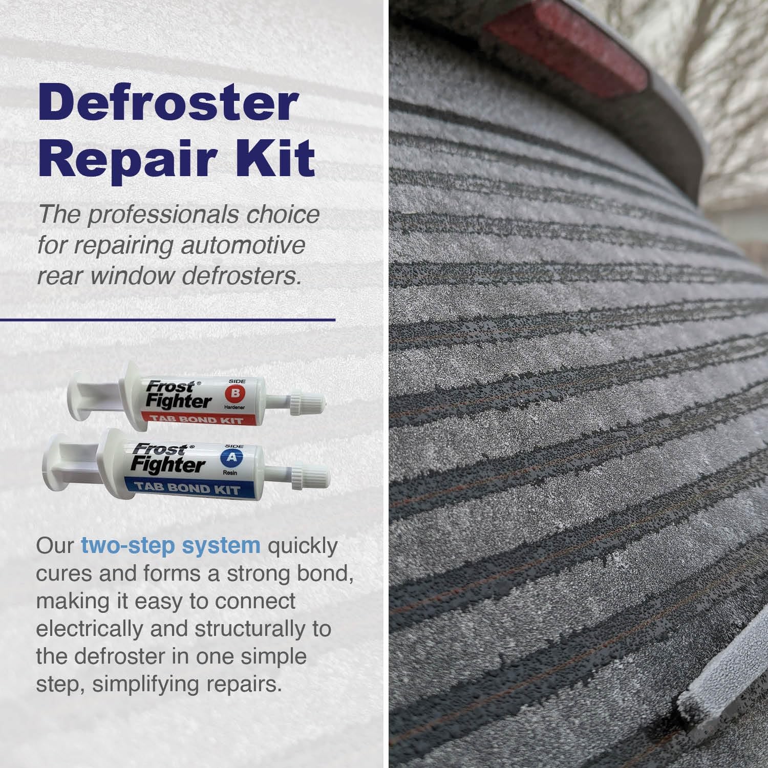 Rear Window Defroster Defogger Tab Bonding Repair Kit – Large 2000