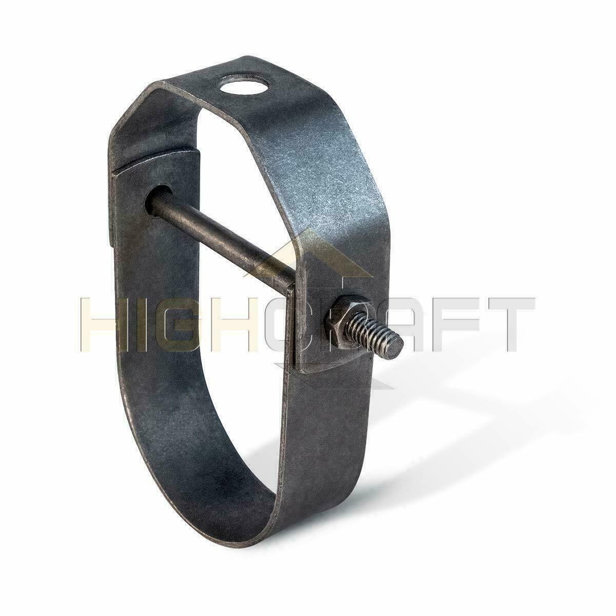Highcraft 2-1/2″in-4″in Clevis Pipe Hanger Steel Plumbing Fitting (Single Pack)