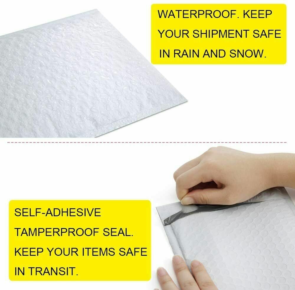 ANY COLOR 6.5 x 10 POLY BUBBLE MAILERS SHIPPING MAILING PADDED BAGS ENVELOPES