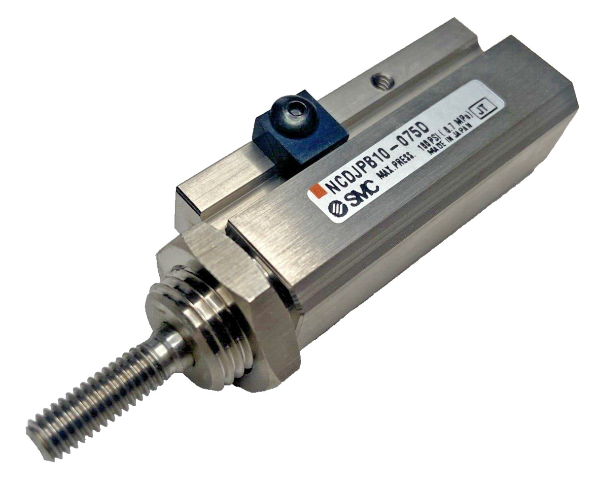 SMC Corporation NCDJPB10-075D Cylinder, 0.375 in. Bore, 0.75 in. Stroke, Double
