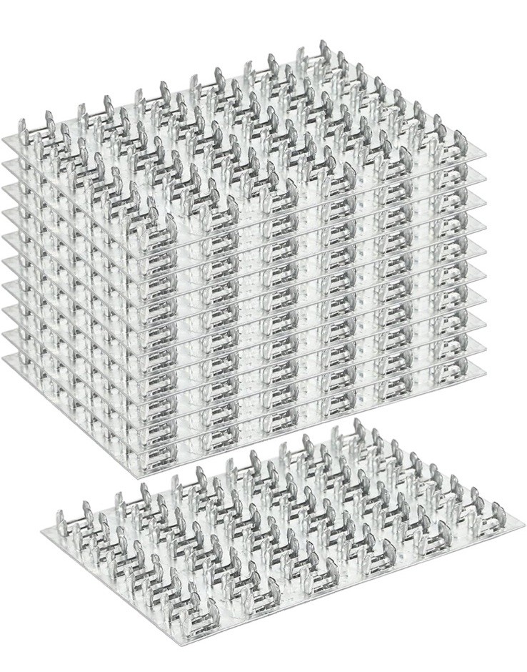 80 QTY 3″ x 6″ Truss Plate – Mending Plate – Structural Plates Zinc nail tooth
