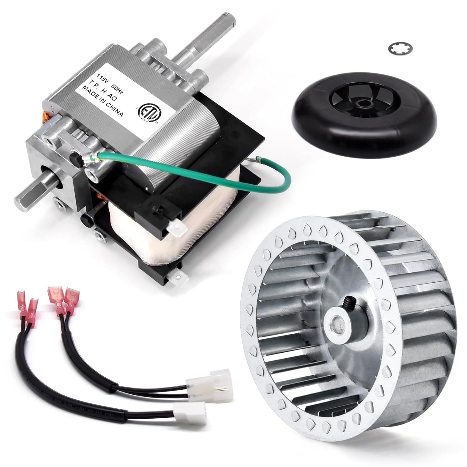 318984-753 HC21ZE117 Draft Inducer Motor Kit for Carrier Furnace, HC21ZE114A