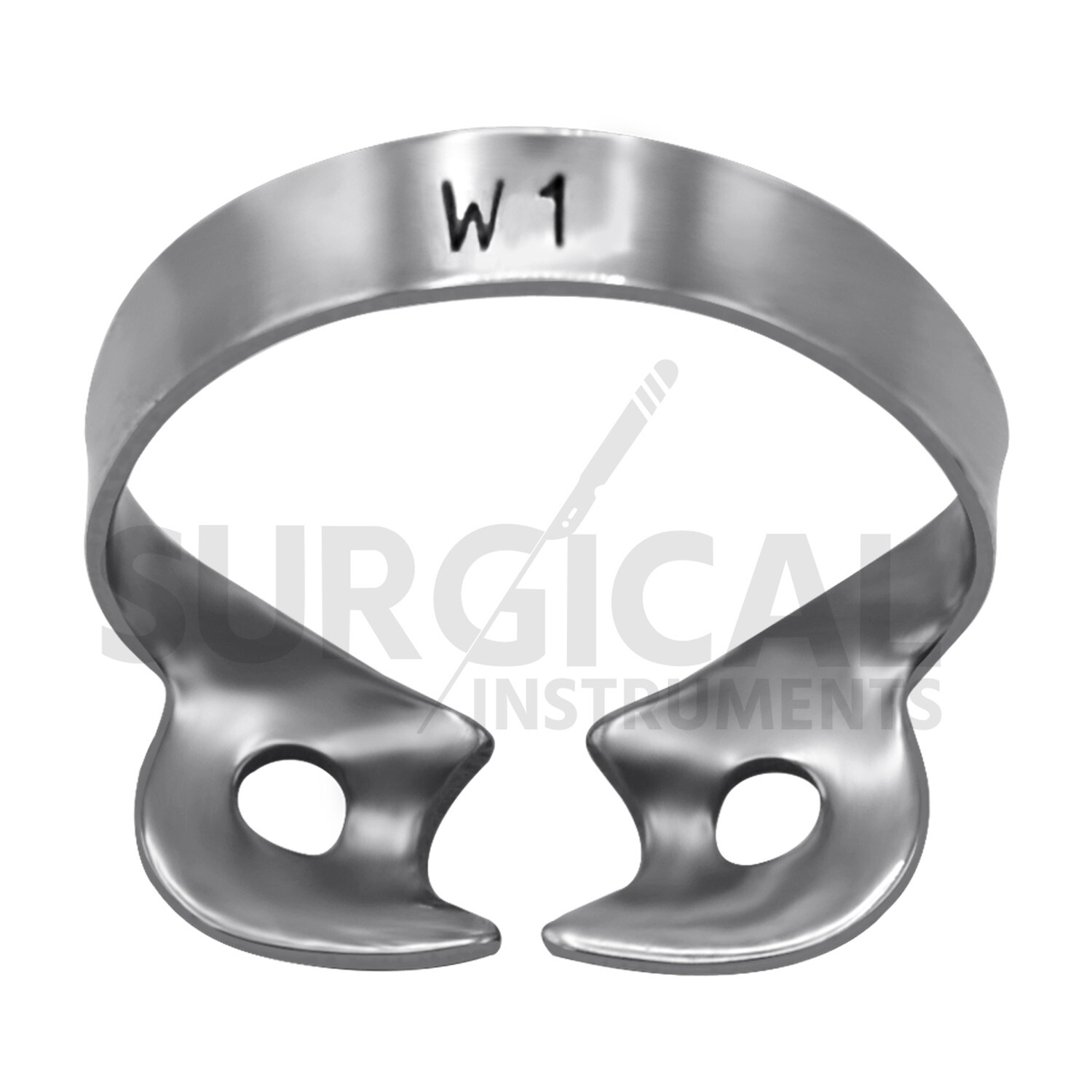 10 Pcs Endodontic Rubber Dam Clamps #W1 Stainless Surgical Dental German Grade
