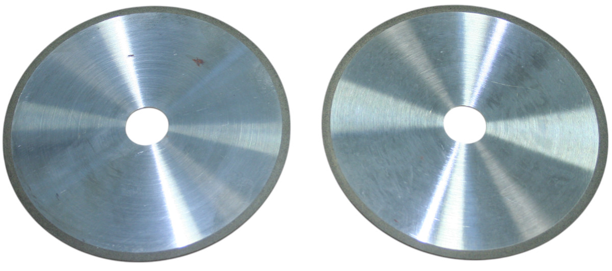 1A1R Resin Bond Diamond Cut Off Wheel. 5″ x .090″ x 3/4″. 320 Grit. MADE IN USA