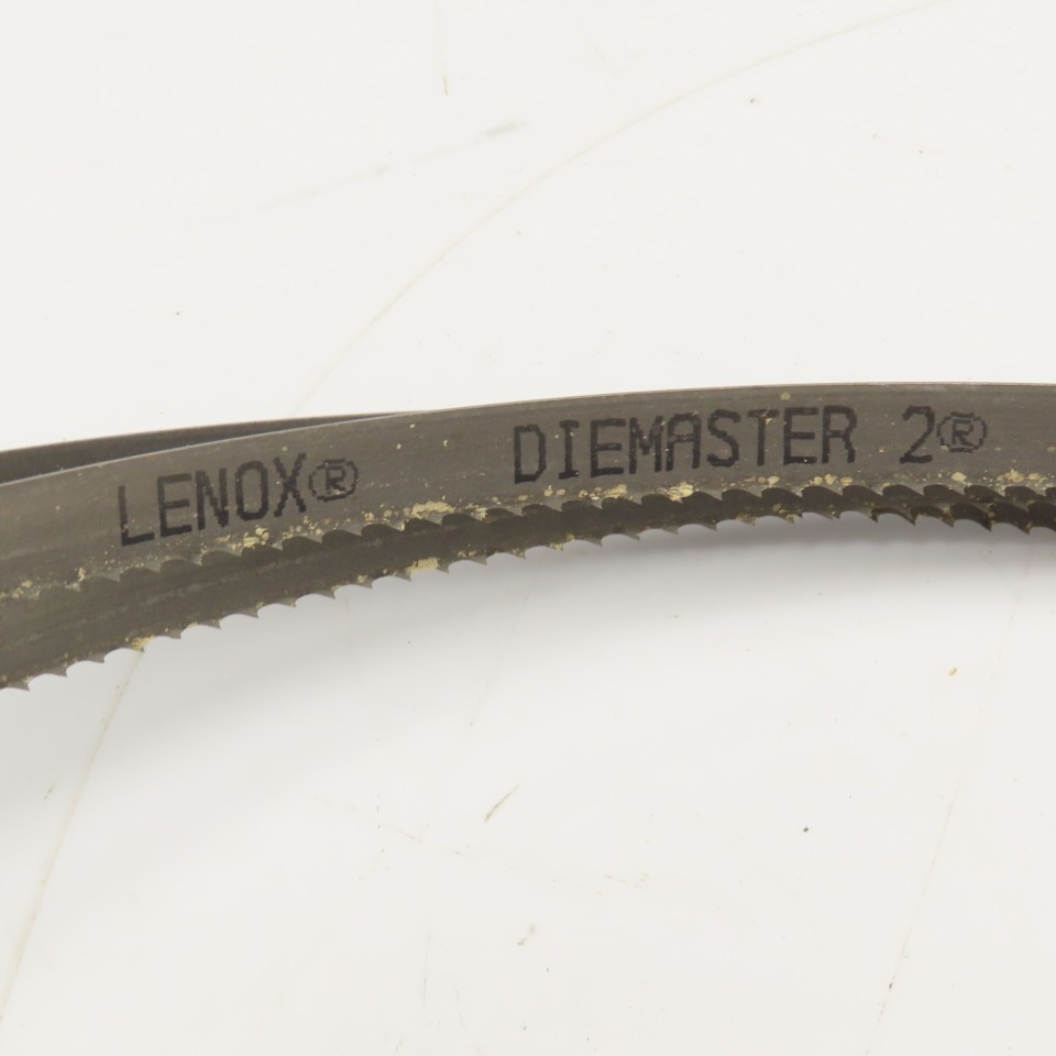 Lenox Diemaster 2 9′-1″ Welded Band Saw Blade 1/2″T 6TPI .025″ Lot Of 2