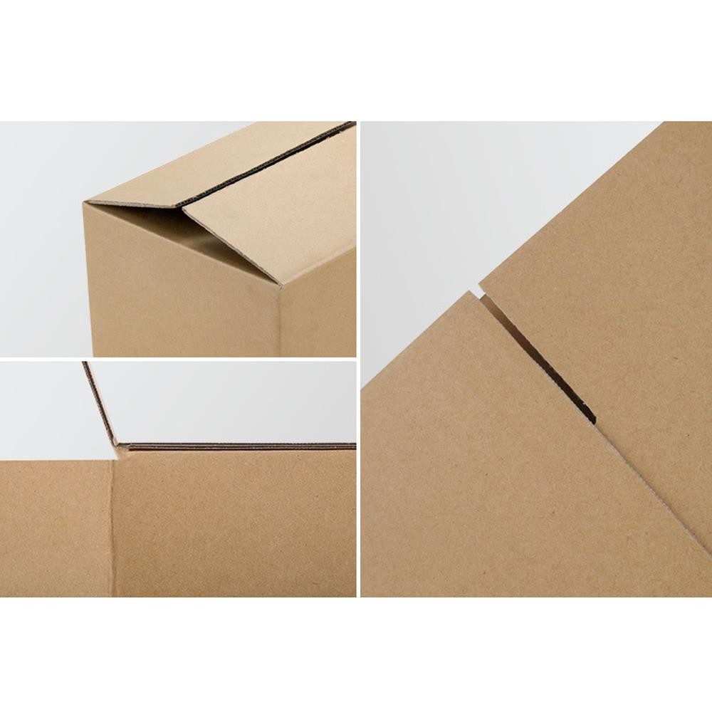100 pcs 6x4x2 Corrugated Cardboard Packaging Shipping Packing Mailing Box NEW