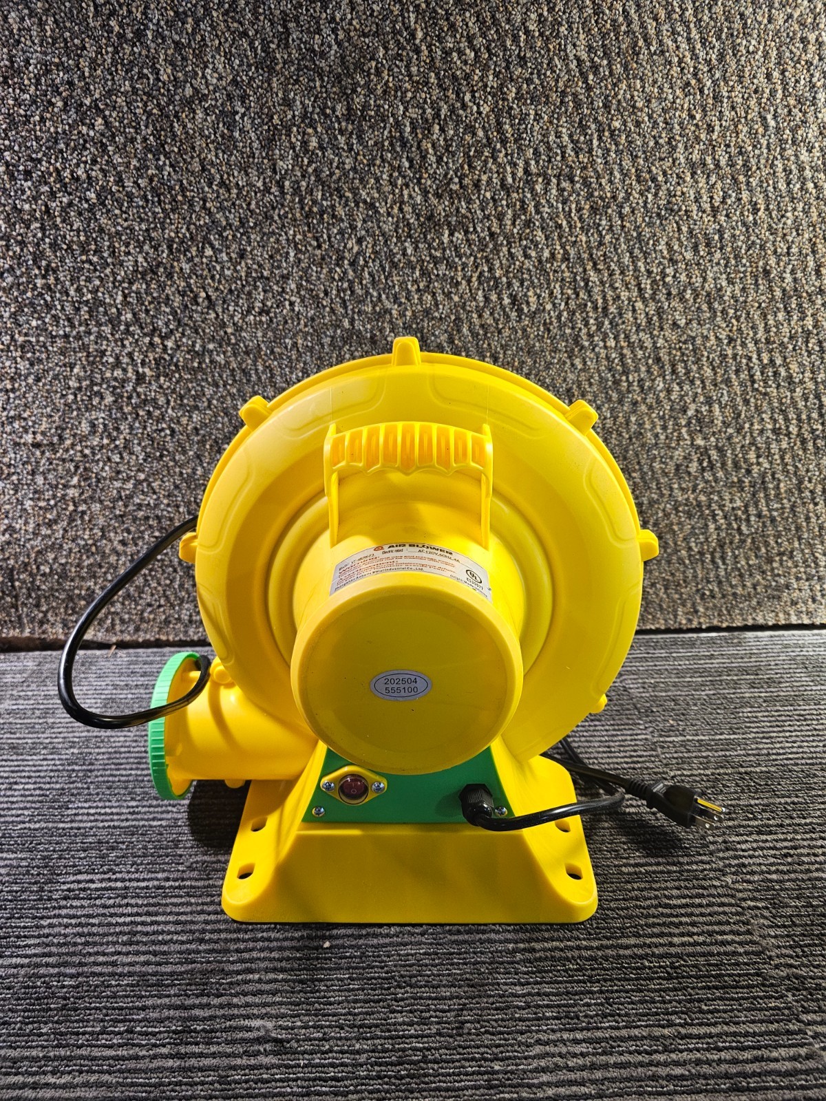 Air Blower YT-480W-F3 480W 0.64HP Commercial Electric Blower for Inflatables