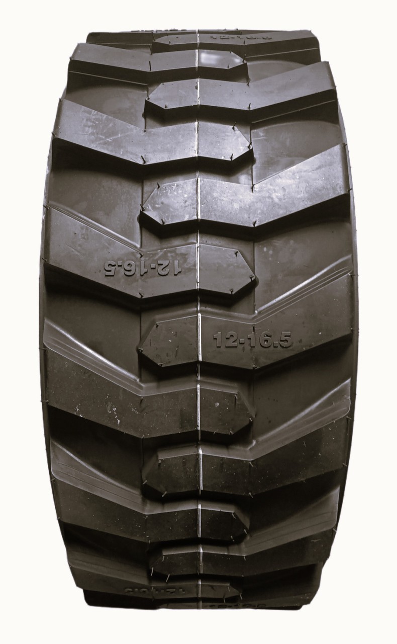 4 12×16.5/12-16.5 14PR Skid Steer Tire HAFLINGER TRAC-KING Heavy Duty TL 12165