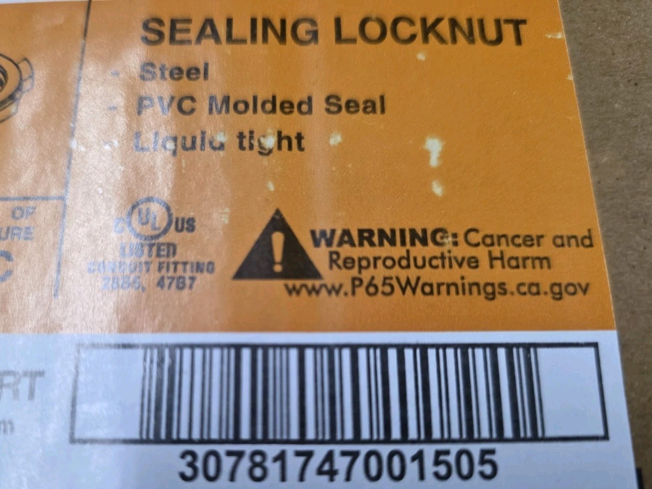 (5 Pack) Bridgeport Steel Sealing Locknut 4″
