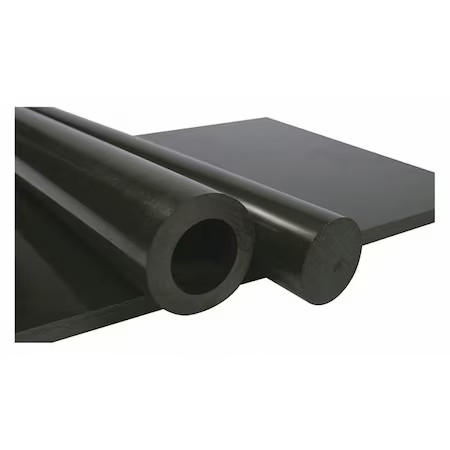 Black Uhmw-Pe Rod Stock 5 Ft. L, 2″ Dia., 69623104