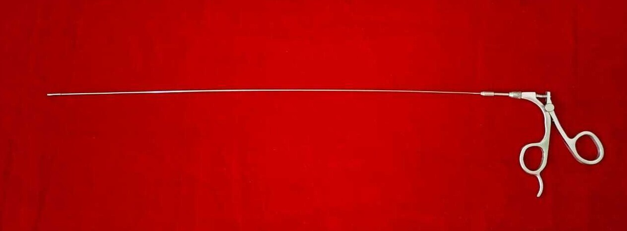 Hysteroscopy Semi Rigid Scissor 5fr 40cm Reusable Endoscopy Surgical Instruments