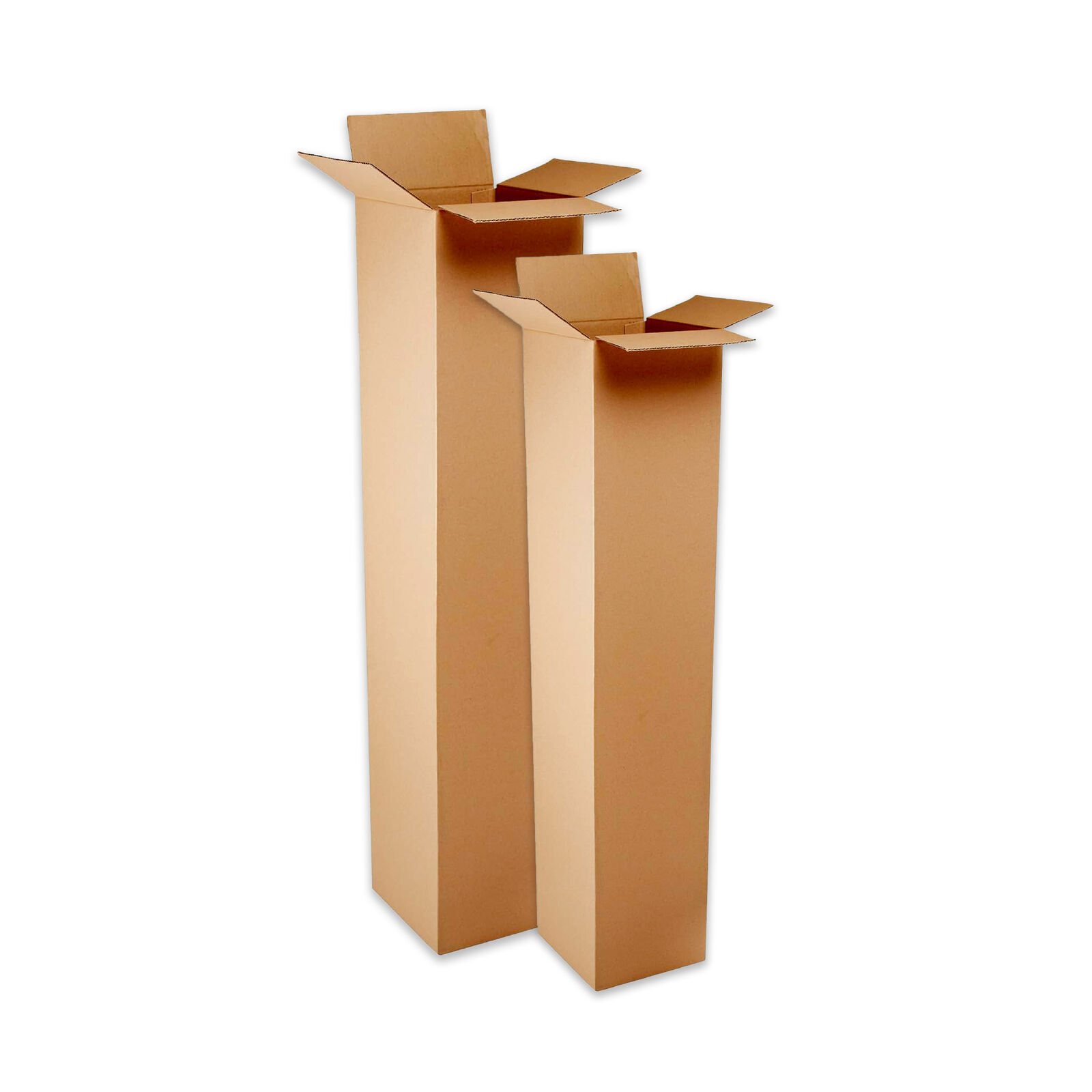 8 x 8 x 42″ Tall Corrugated Boxes 20/Bundle, Brown Shipping/Moving/Packing Boxes