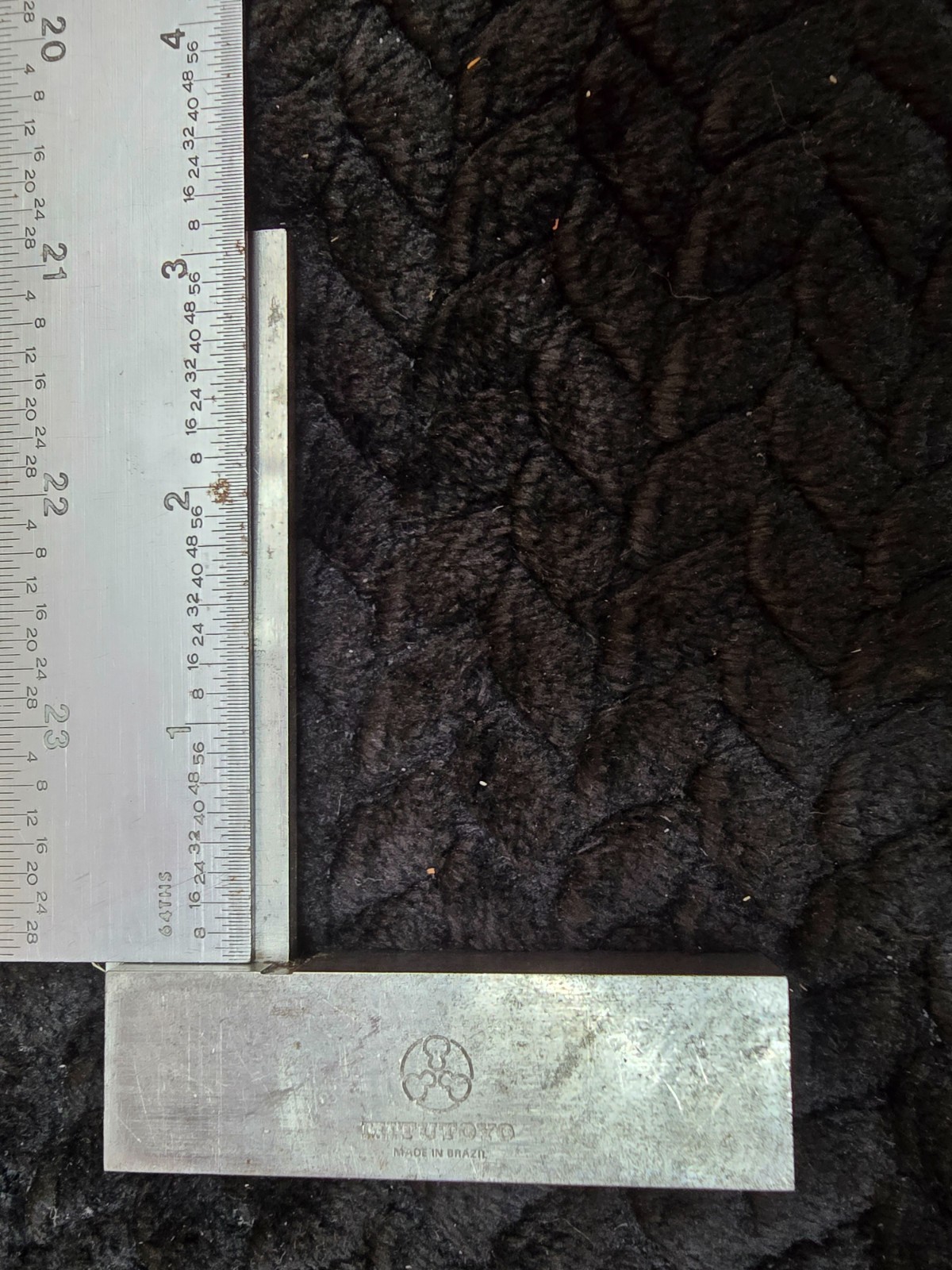 Vintage MITUTOYO 3″ PRECISION Machinist STEEL SQUARE #916-401