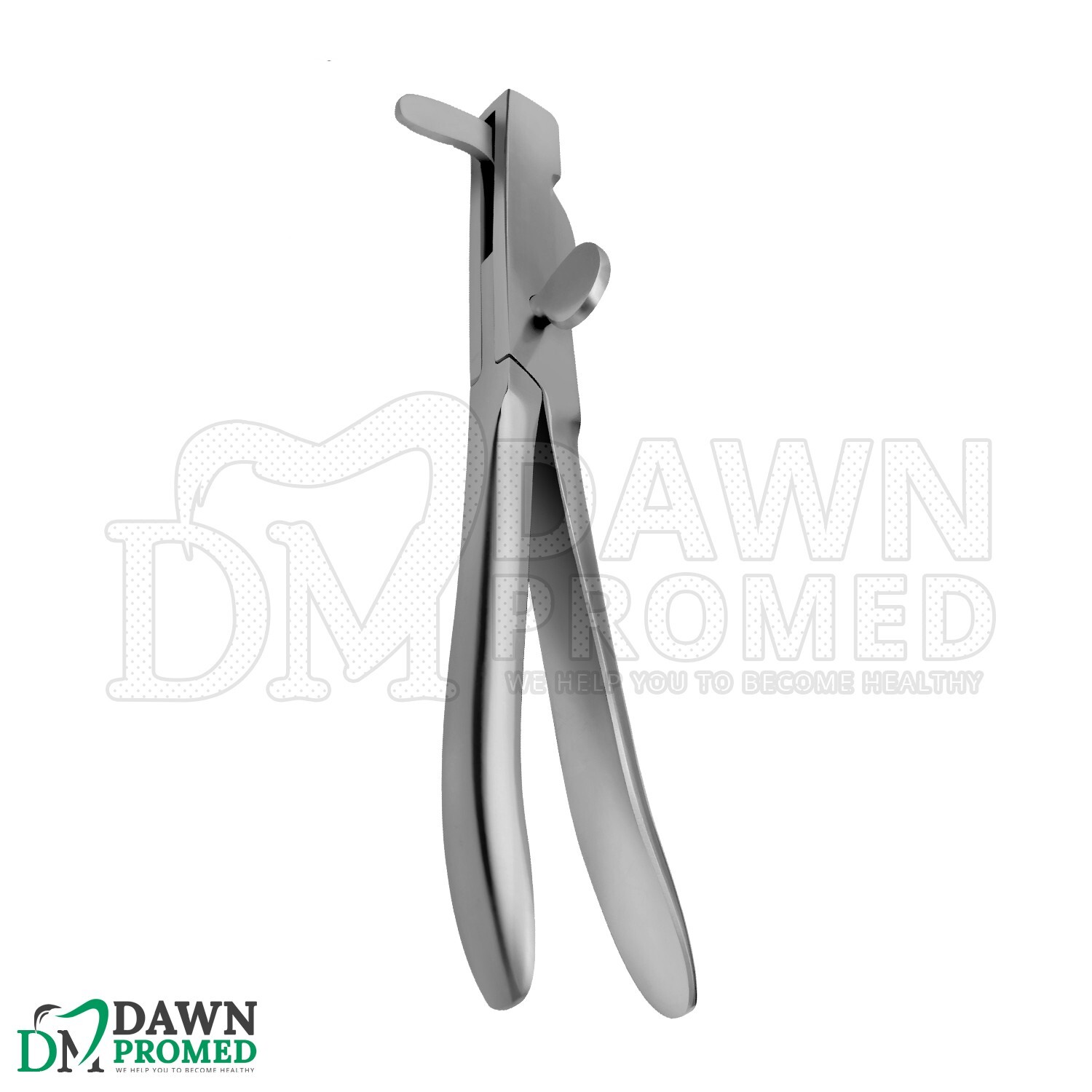 White Emasculator 9″ Double Crush Animals Castration Veterinary Instrument