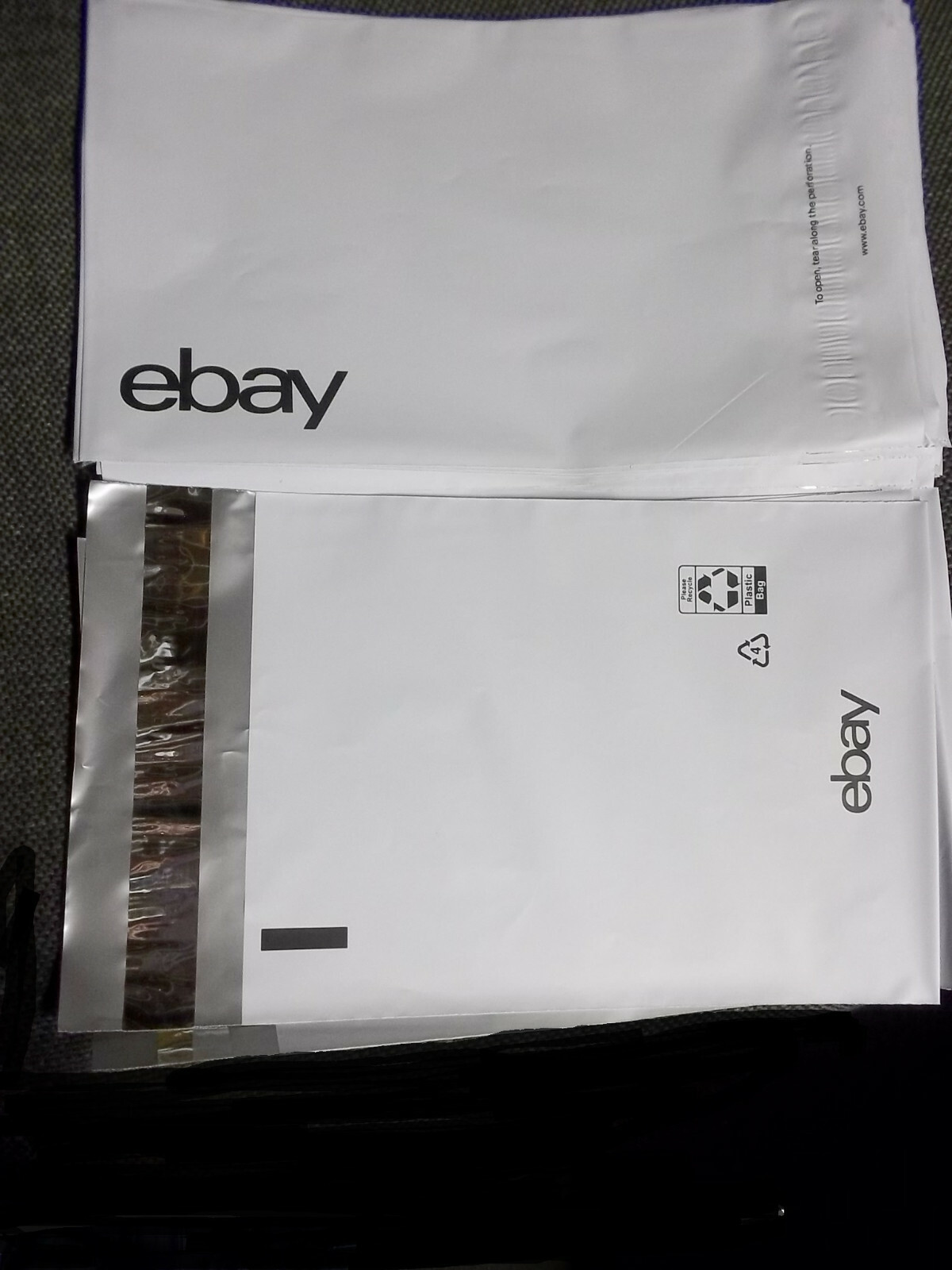 eBay Branded Polyjacket Shipping Polymailer Envelopes 6.25″x8.5″ or 14.5″x18.5″