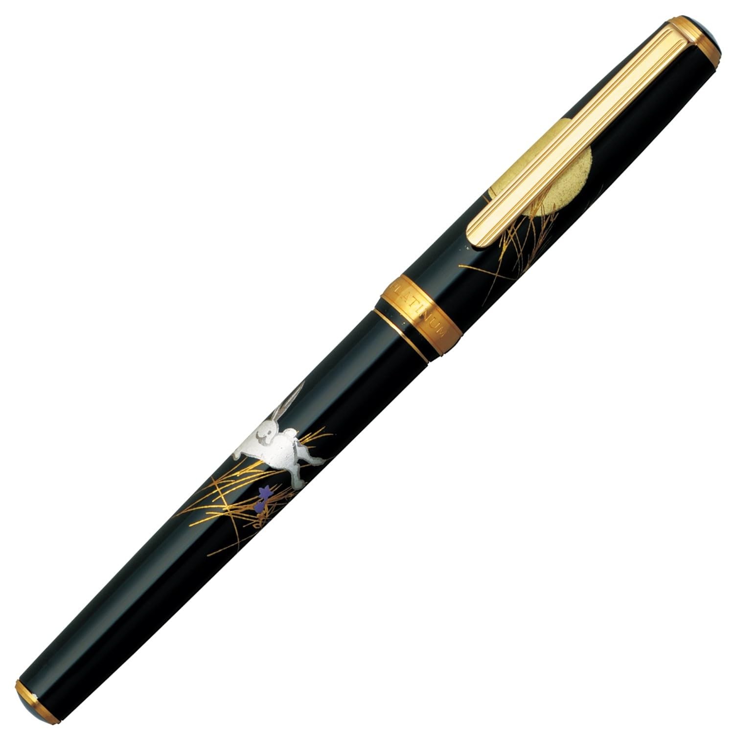 Platinum PTL-20000H#87-2 Fountain Pen, Bikaku Modern Maki-Ei, Moon and Rabbit, F