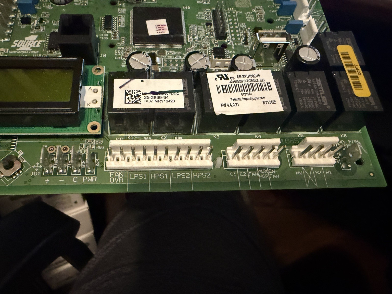 TESTED🔥 25-2899-94 SE-SPU1002-4 Control board York Roof Top Unit.