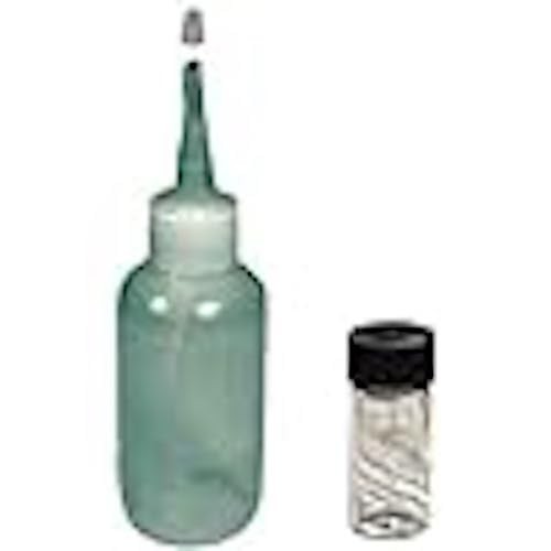 Sluice Monkey 10″ Blue Gold Pan with a 3oz Sniffer Bottle & Glass Vial