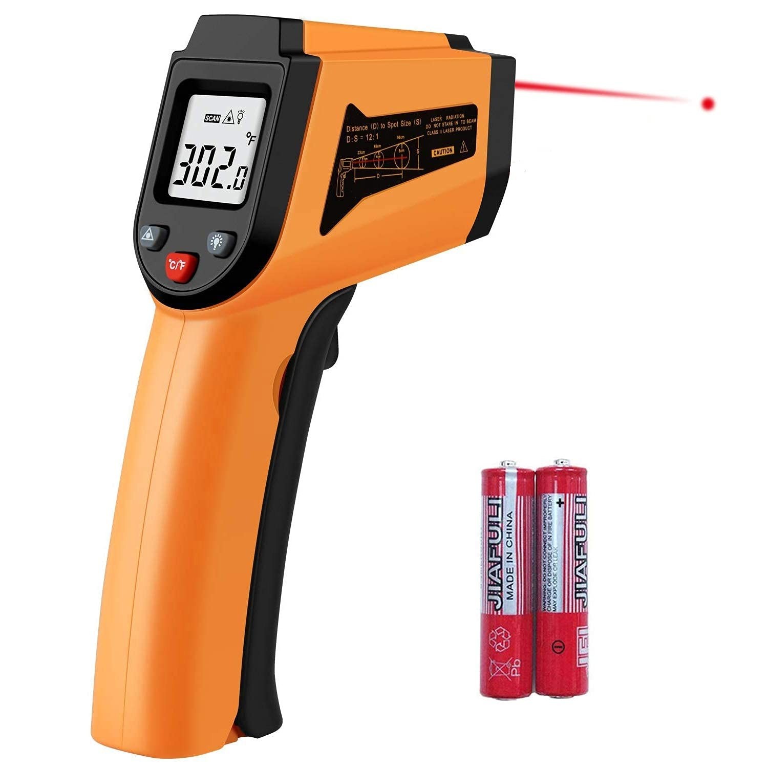 Kitchen Infrared Thermometer 50c To 400c58f To 752f Digital Laser Infrared The